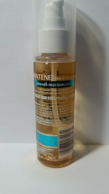 Pantene Smooth Frizz Fixing Serum - Hair Serum for Frizz Control - 3.4 fl oz