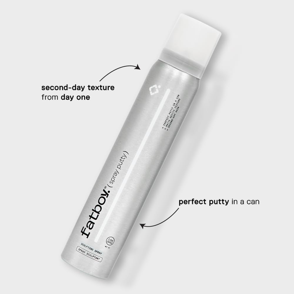 Fatboy Spray Putty 3.5 oz - Texturizing Hair Styling Product