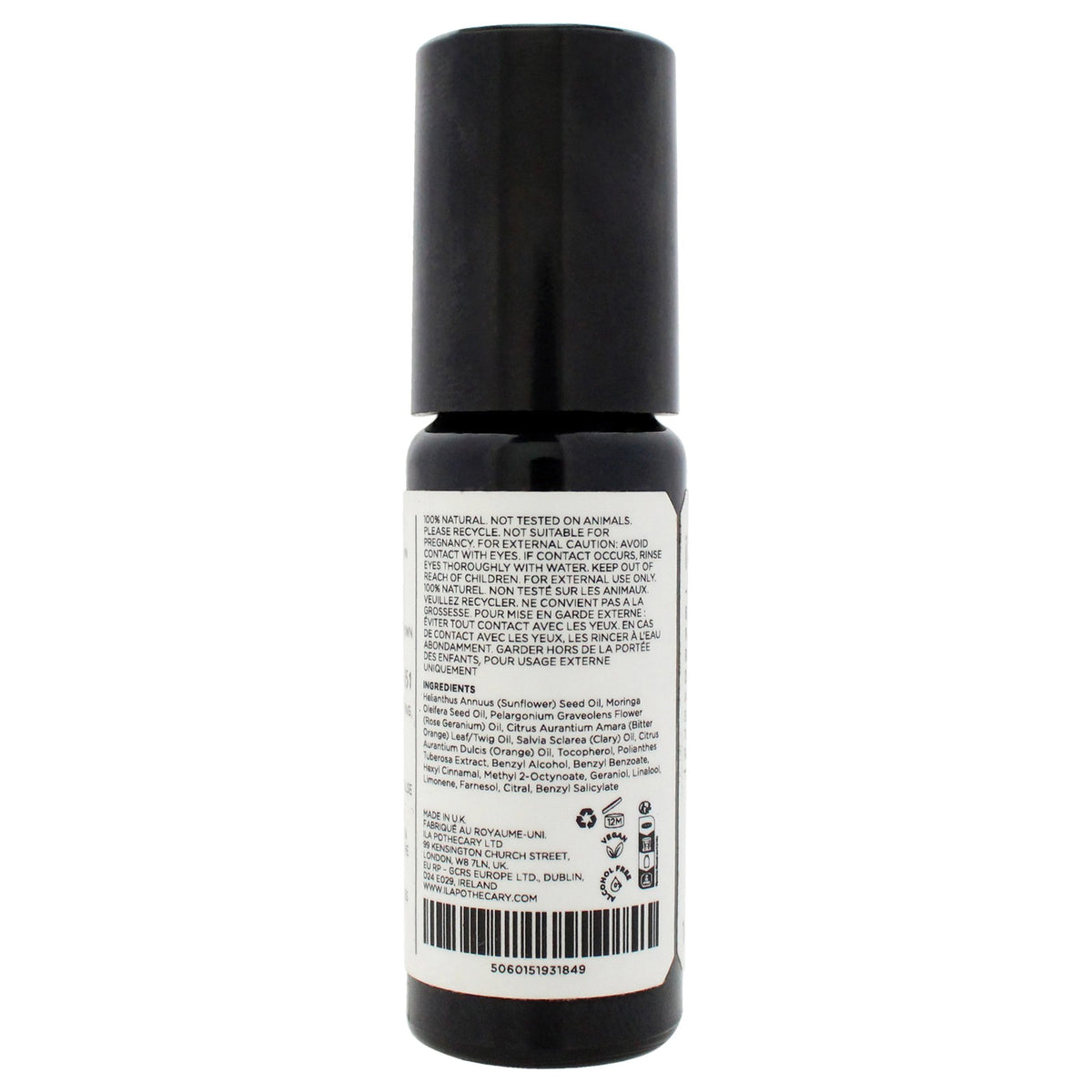 Unisex Essential Oil Roller for Mood Uplift and Emotional Balance - 0.3 oz
