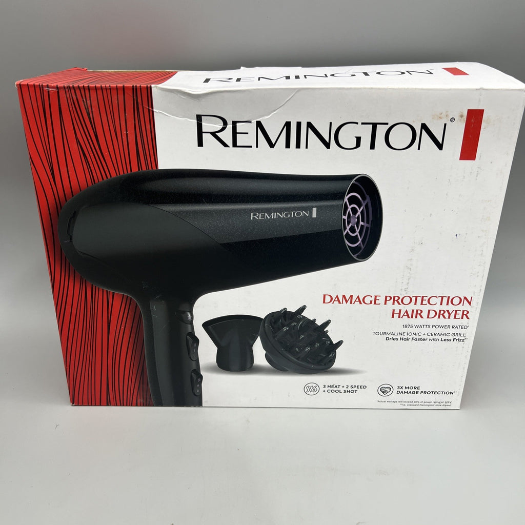 Remington Damage Protection Hair Dryer - New, High-Performance Styling Tool
