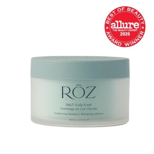 Detox Clarifying Shampoo & Salt Scalp Scrub - Sulfate-Free Deep Cleanse for All Hair Types