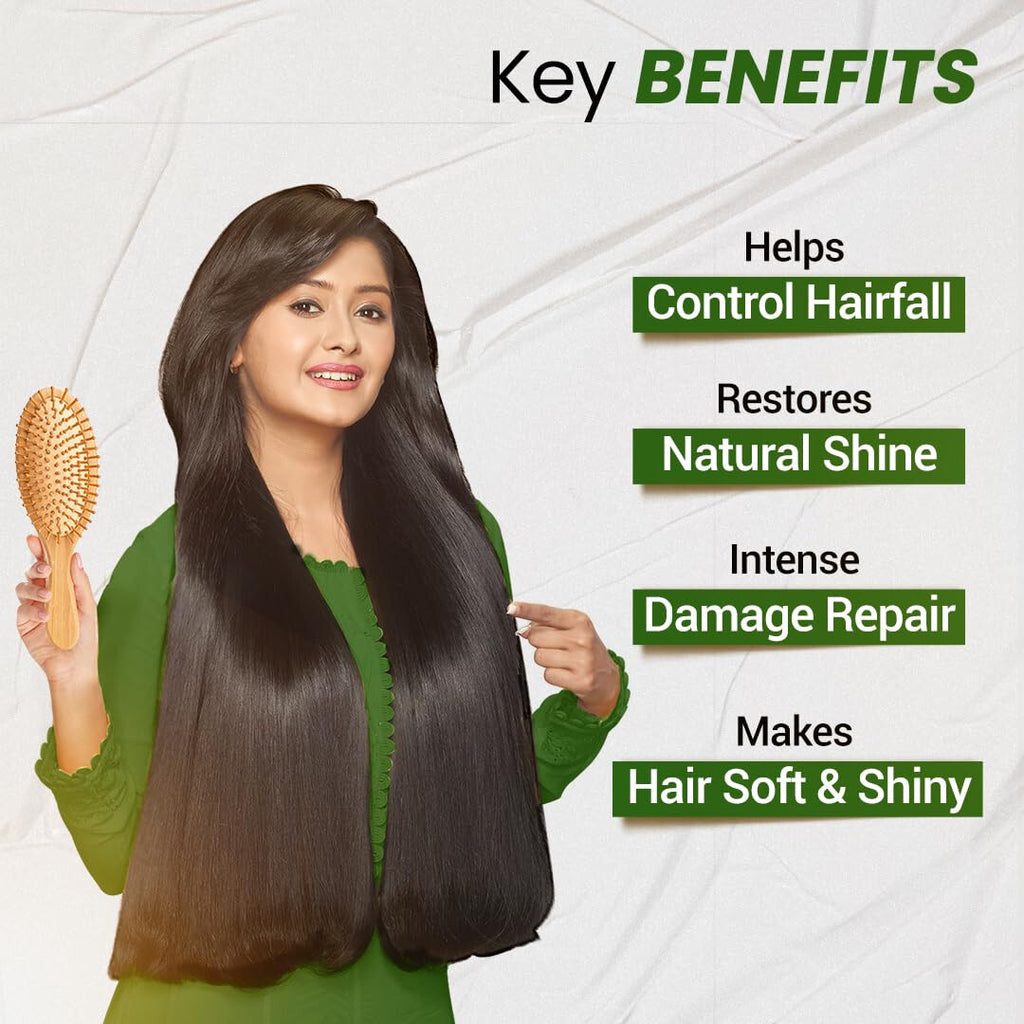 Ayurvedic Hair Fall Control Shampoo - Natural Herbal Formula, 500ml