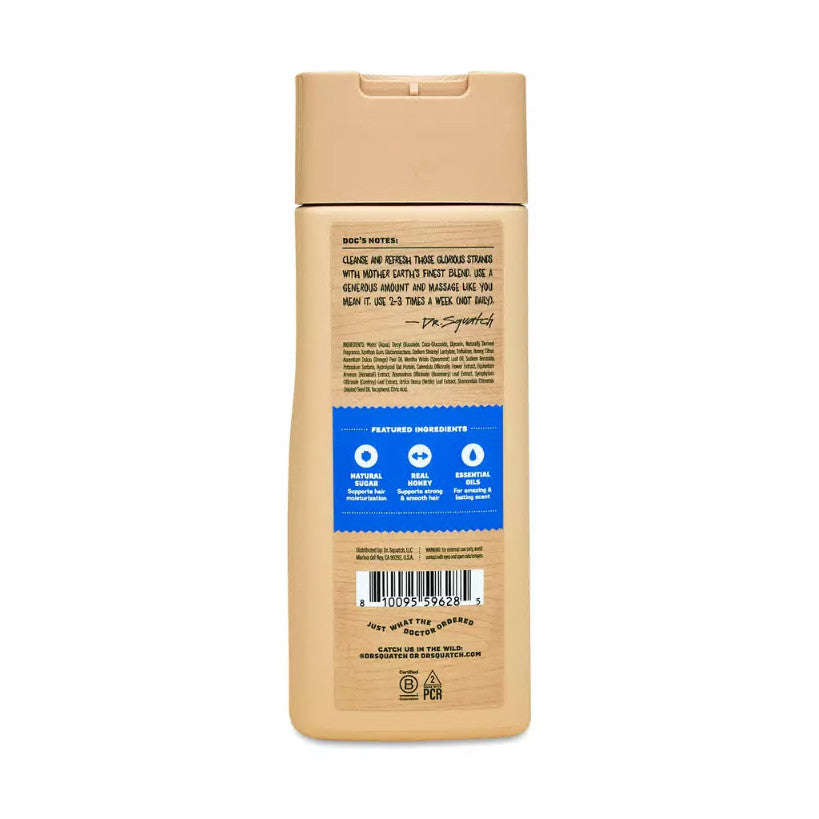 Men's Natural Shampoo with Oat & Jojoba - Fresh Falls Scent, 11 fl oz, Pack of 2