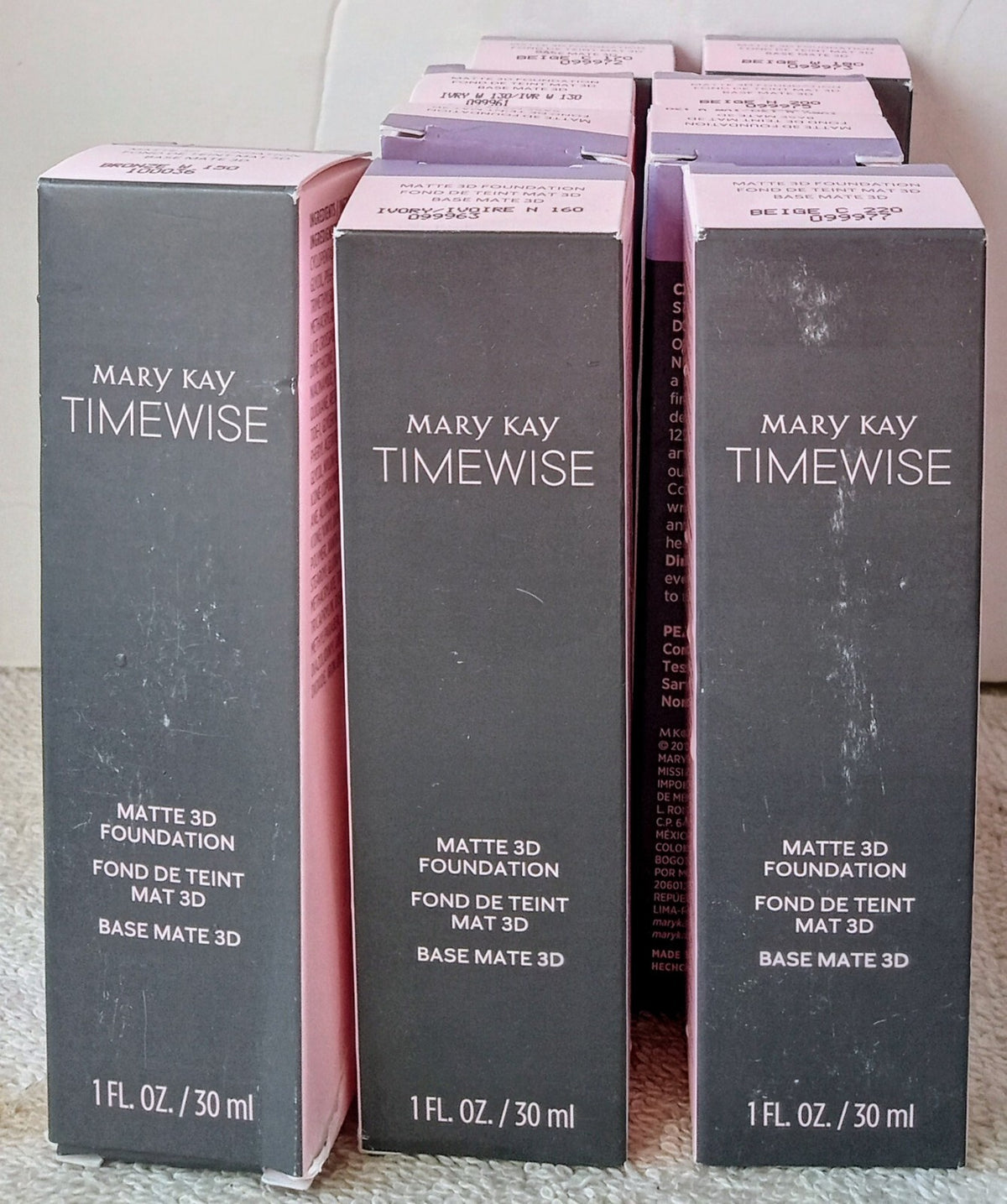 Mary Kay Timewise Matte 3D Foundation – Oil-Control, Matte Finish, 1 oz (All Shades)
