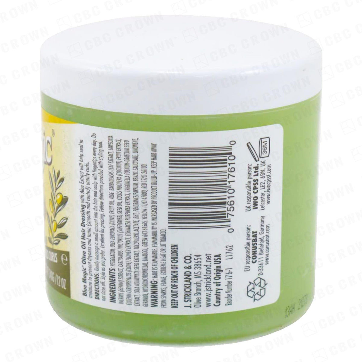 Olive Oil Hair Conditioner & Dressing - 2 Pack, 12 oz Each, Moisture & Curl Control