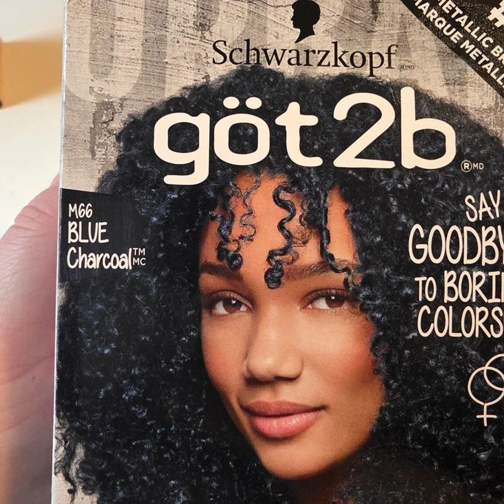 Schwarzkopf Got2B Hair Color M66 Blue Charcoal - Pack of 3