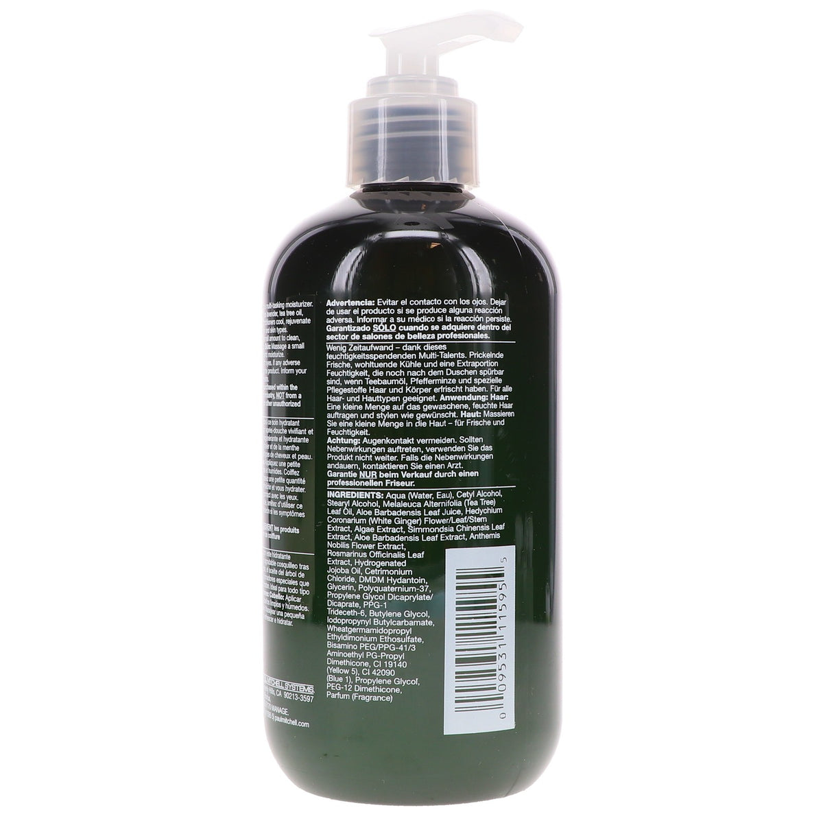 Tea Tree Hair and Body Moisturizer 10.14 oz - Multi-Use Hydrating Lotion