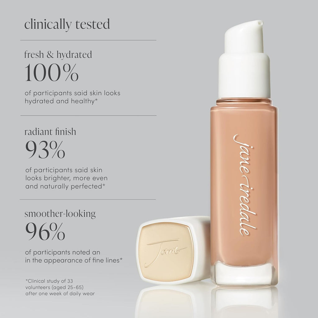Liquid Foundation SPF30 - Deep 74, 30ml, Lightweight, Buildable Coverage