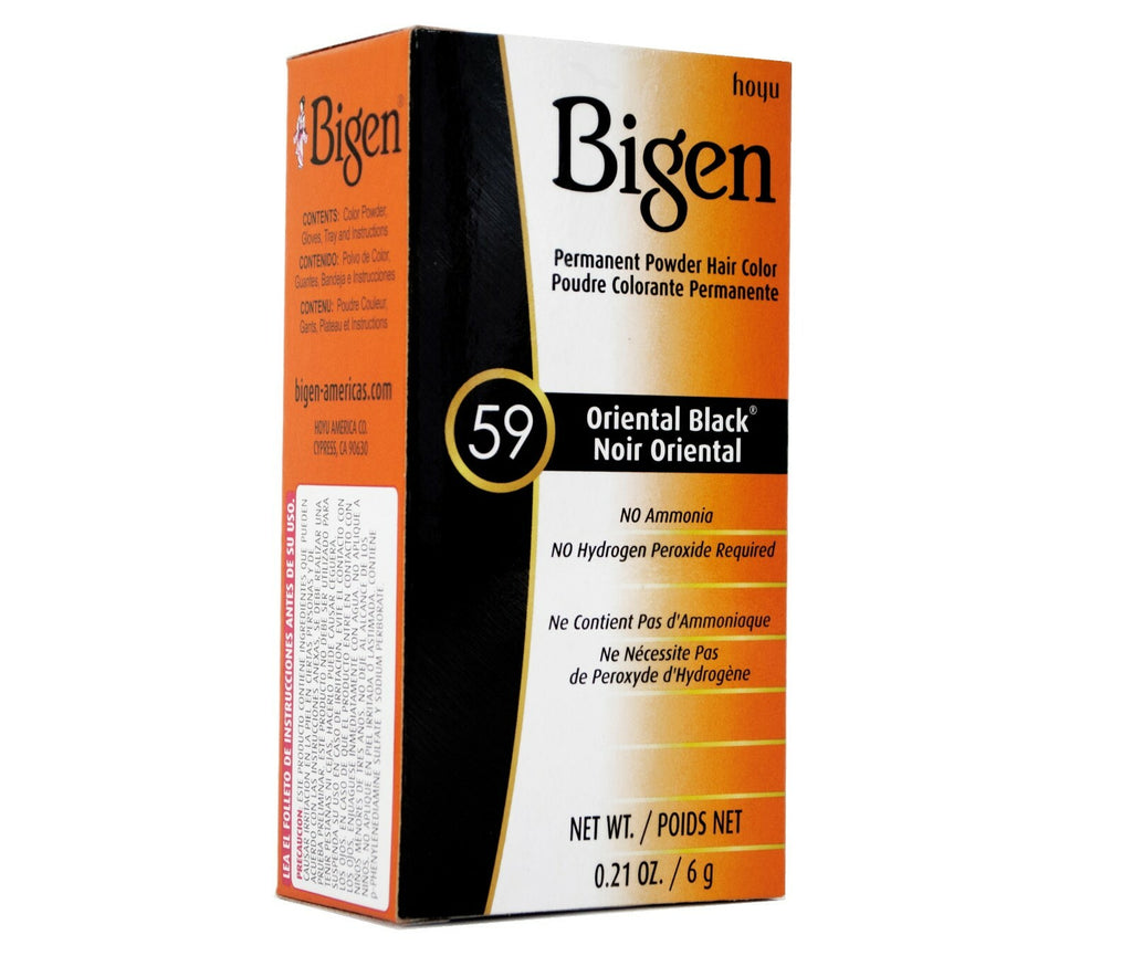 Hair Color Kit Oriental Black 59 - Pack of 3 Boxes, Hair Dye