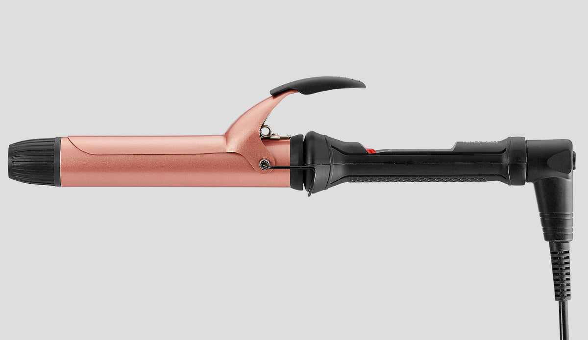 1.5-Inch Curling Iron with Extra Long Tourmaline Ceramic Barrel - Adjustable Heat