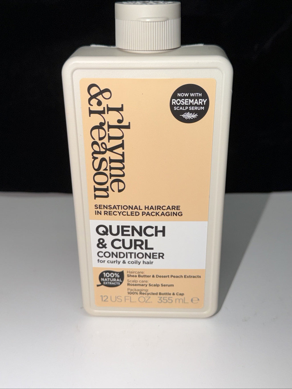 8 Pack Hair Care Set - Quench & Curl Shampoo & Conditioner 12 oz Each