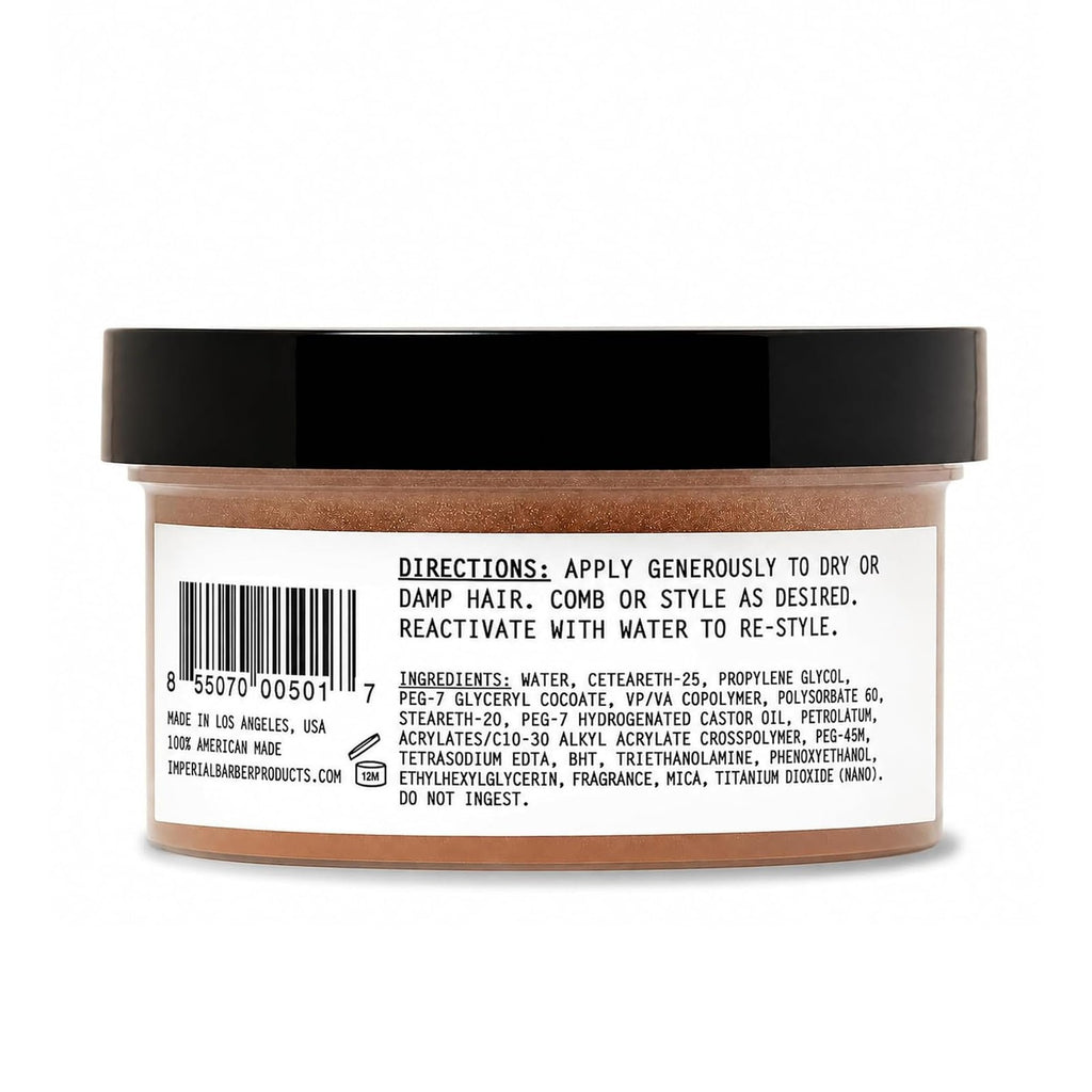 Fiber Pomade 6 oz - Medium Hold Hair Styling Product for Texture & Shine