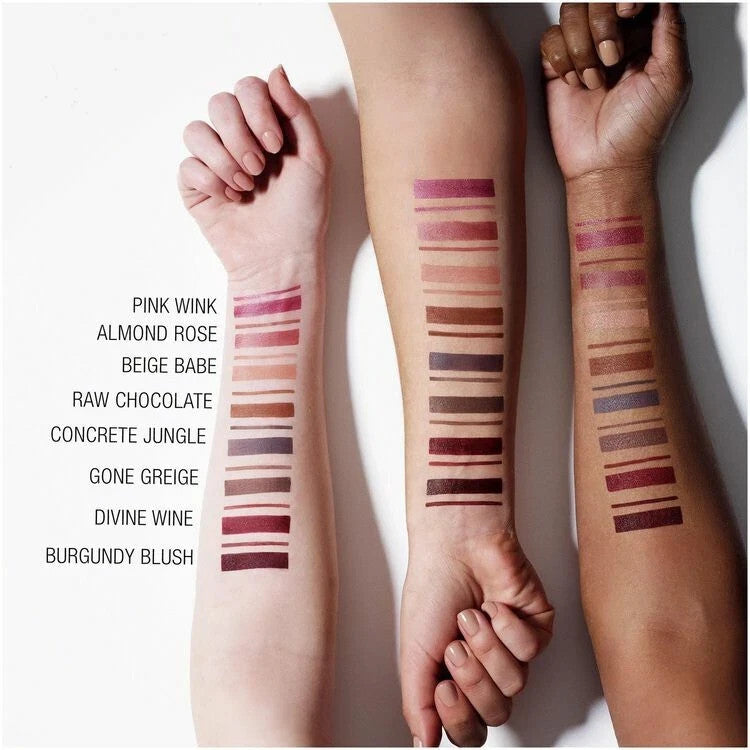 Maybelline Lip Liner Colorsensational Raw Chocolate Lip Pencil 3-Pack - Precise, No-Smudge Formula