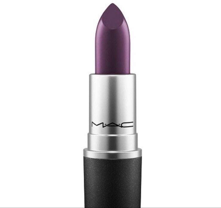 MAC Satin Lipstick Shade Cyber - Long-lasting Lip Color for Bold Looks
