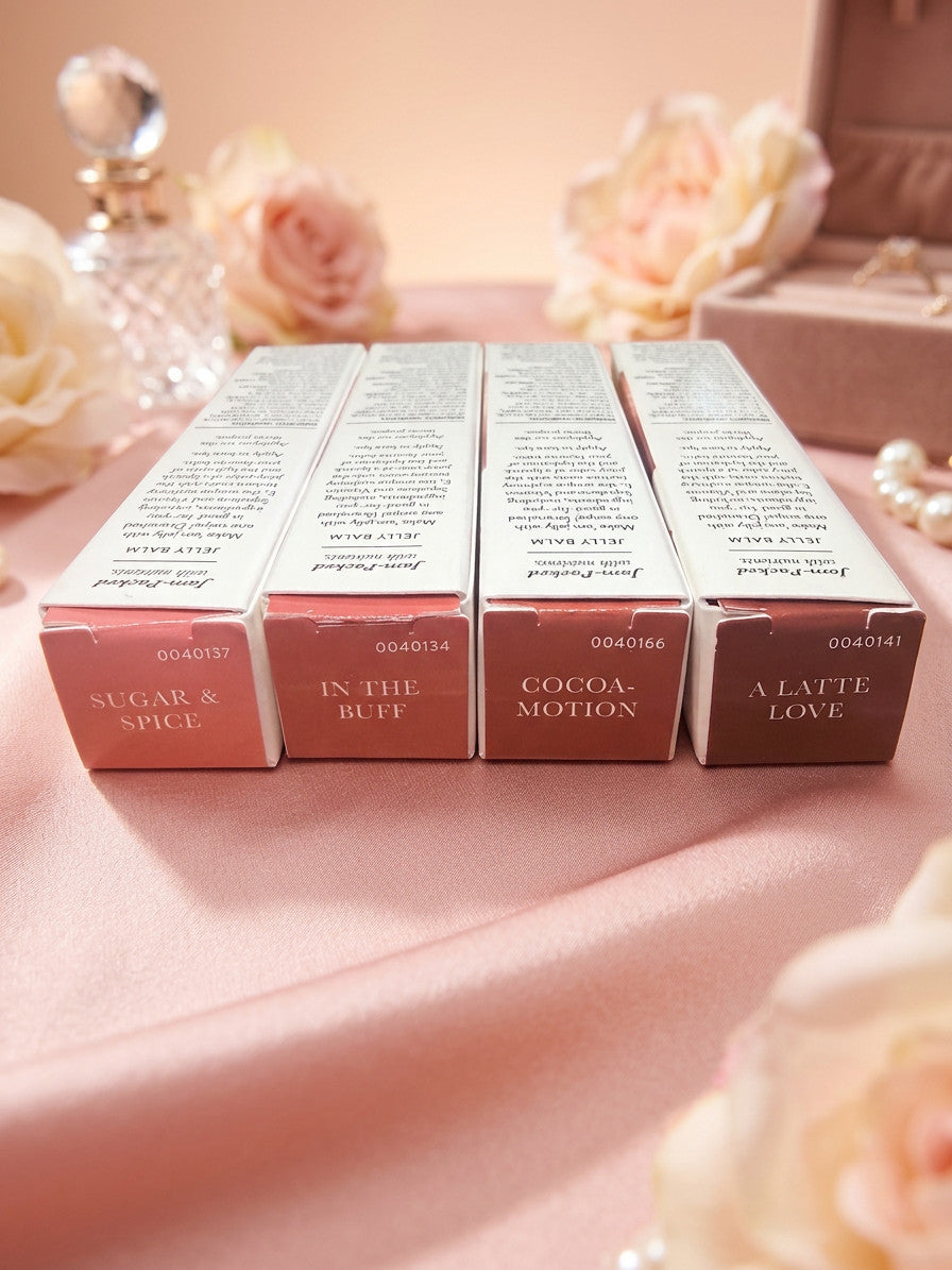 Hydrating Lip Balm Stick - Nourishing, Semi-Shine Lip Color with Squalane & Vitamin E
