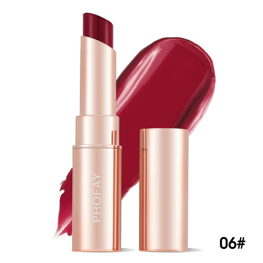 Hydrating Lipstick with Long-Wear Formula - Moisturizing Lip Color