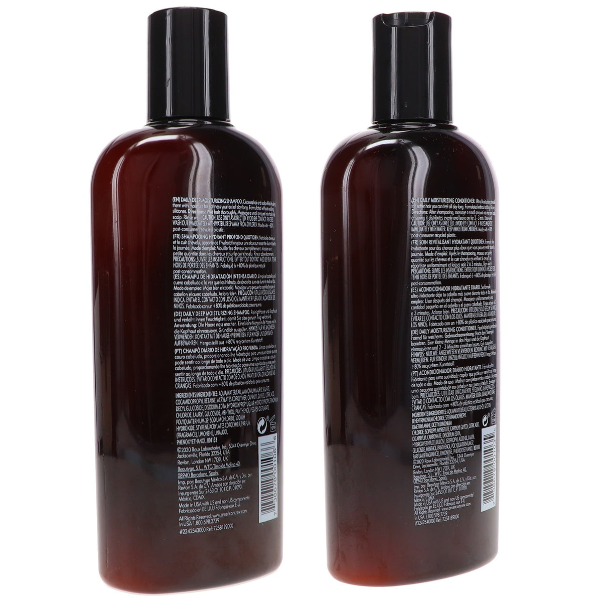 Men's Daily Moisturizing Shampoo & Conditioner Set 15.2 oz Each