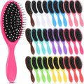 Travel Detangling Hair Brushes Set - 30 Pack for Women, Portable & Comfortable