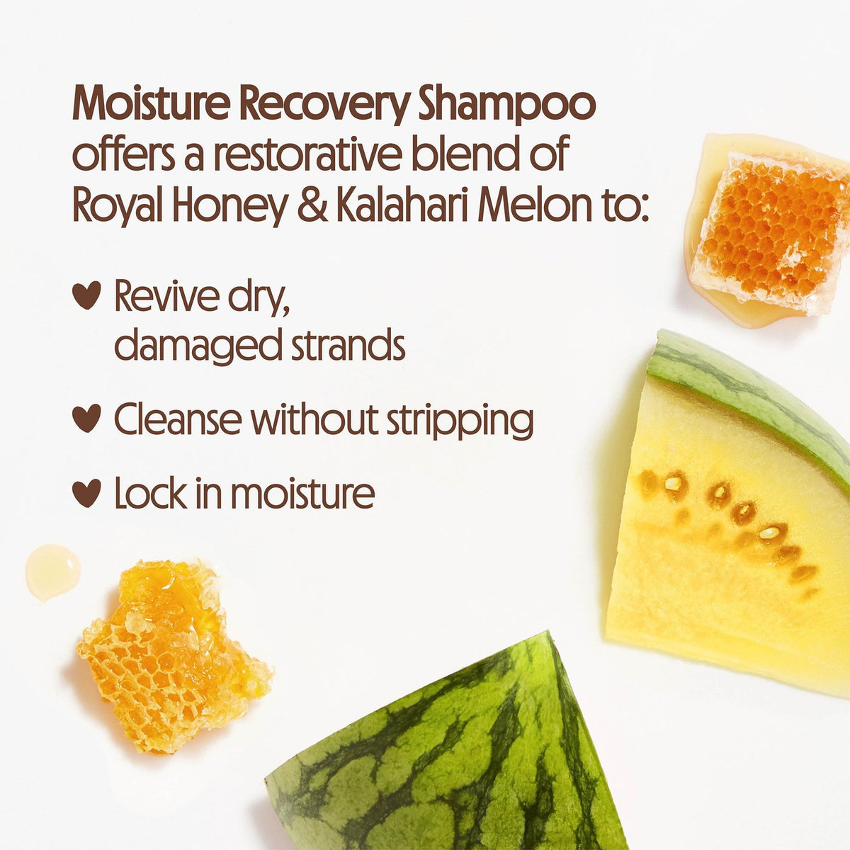 Nourishing Hair Shampoo & Conditioner Set - Honey Melon & Royal Honey - 15.2 Fl Oz Pack of 2