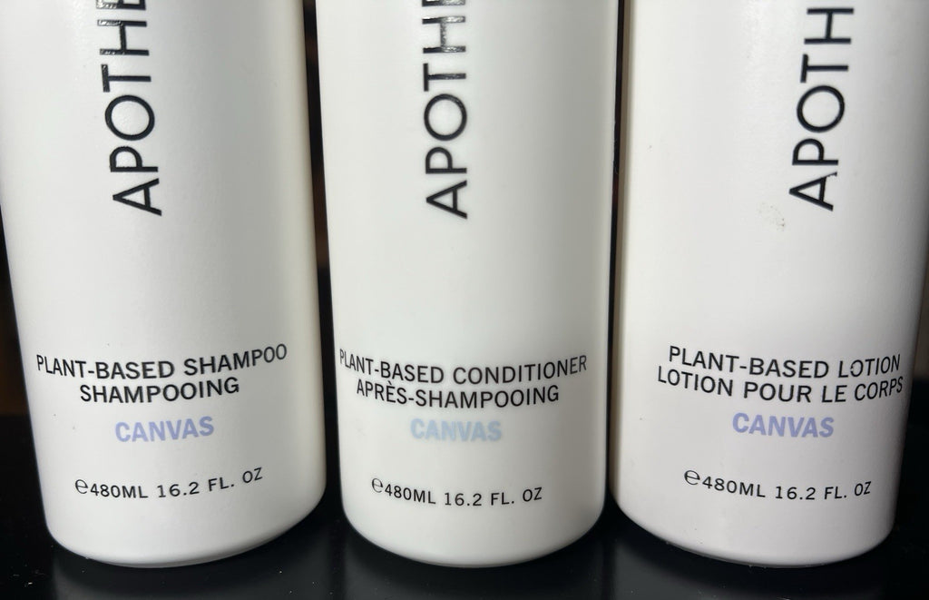 Plant-Based Shampoo Conditioner & Lotion Set - 16.2 Oz Bundle
