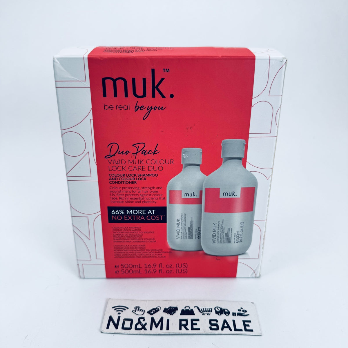 Color Lock Duo Pack Shampoo & Conditioner 500ml - UV Protection & Nourishment