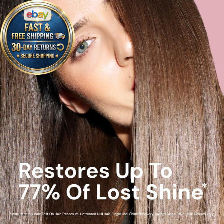 Glass Hair Heat Protectant Spray - Frizz Control & Shine - 5 Fl Oz