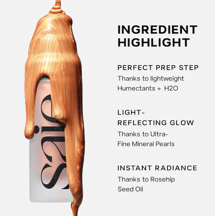 Saie Lightweight Dewy Illuminator – Multi-Shade Gel Highlighter