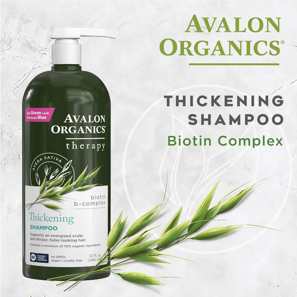 Biotin B-Complex Thickening Shampoo 32 oz for Fuller Hair