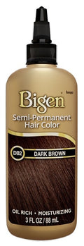 Bigen Semi-Permanent Hair Color Dark Brown 3oz - Long-Lasting Gray Coverage