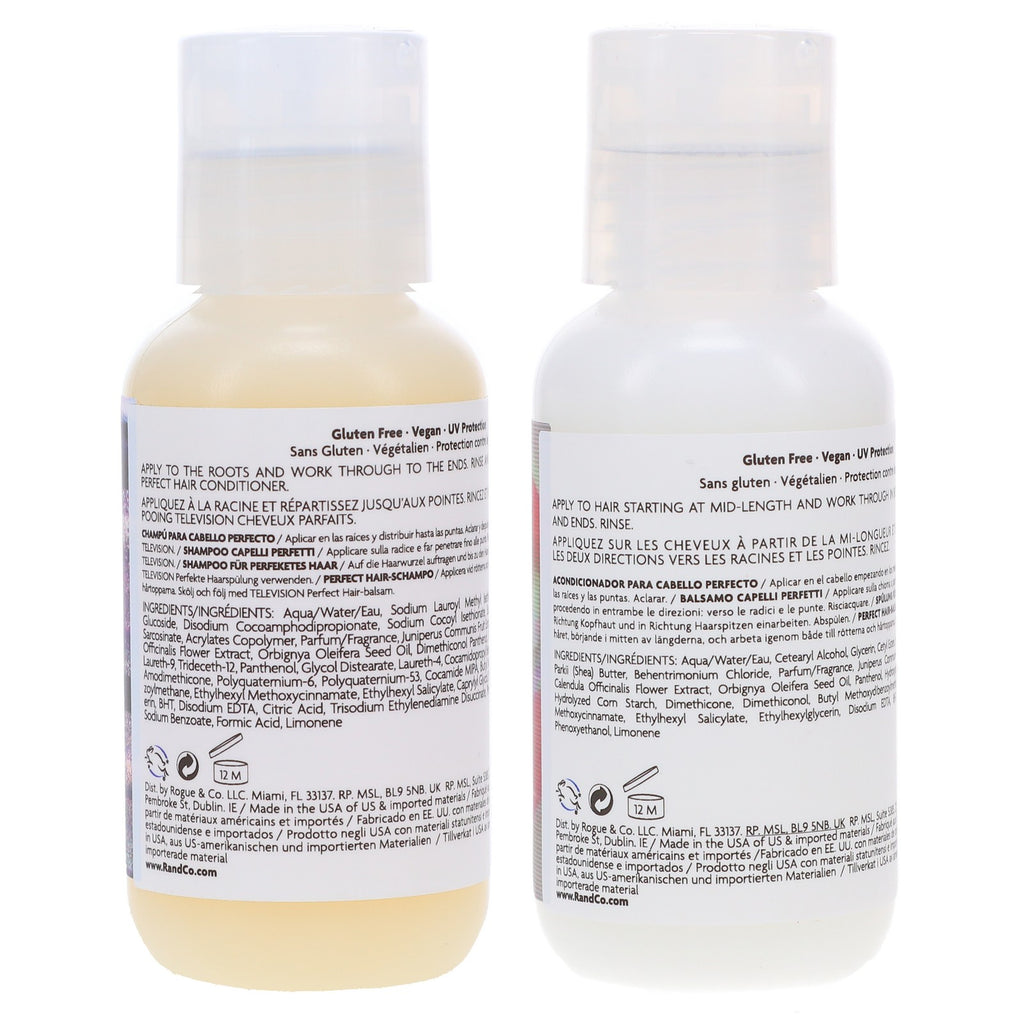 Hair Care Set - Shampoo & Conditioner for Healthy, Shiny Hair - 2 oz Each