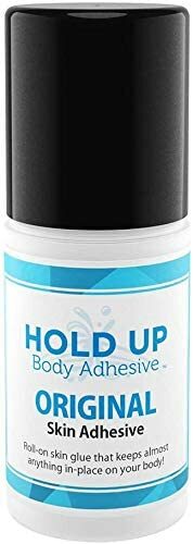 Body Adhesive for Socks & Garments, Roll-On, 3 Pack - Skin-Friendly & Long-Lasting