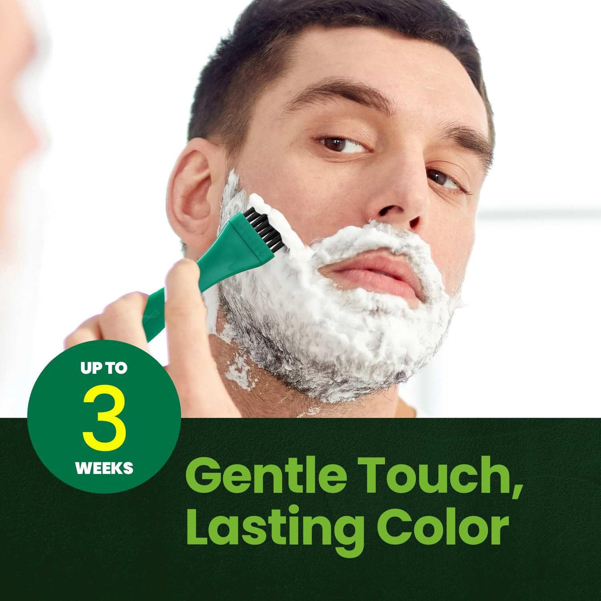 Herb for Men Mustache & Beard Dye - Dark Brown, PPD-Free, Ammonia-Free