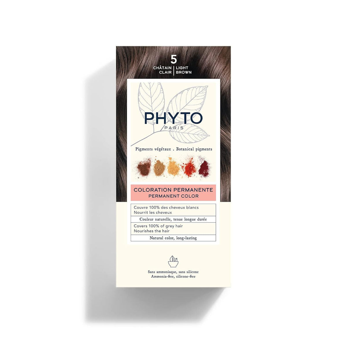 Permanent Hair Dye Light Brown Botanical Formula - 1 Pack