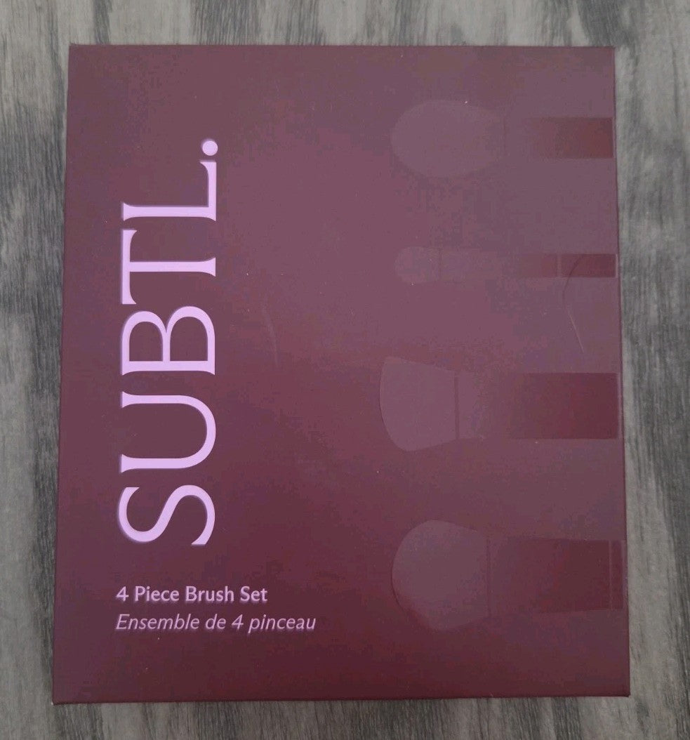 SUBTL 4 Piece Makeup Brush Set