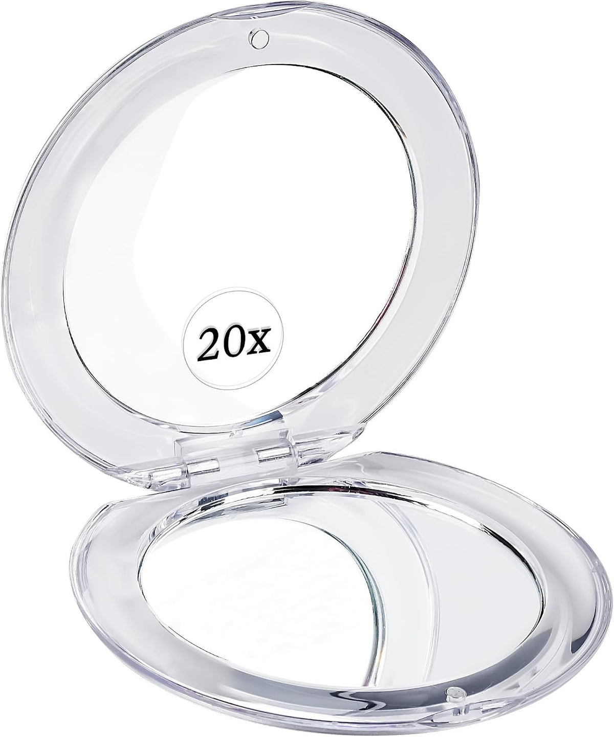 Mirrorvana 3.3in Compact Travel Mirror with 1x & 20x Magnification
