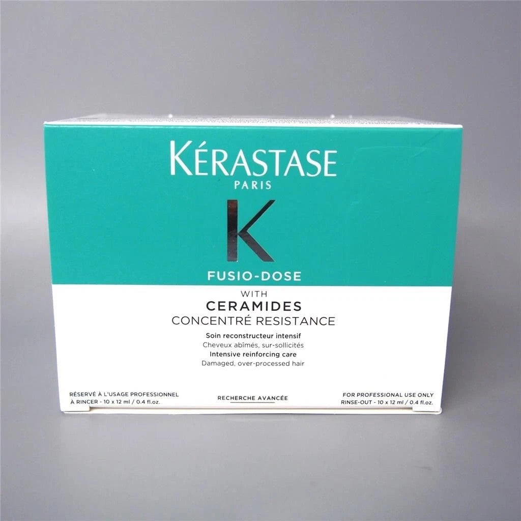 Kerastase Fusio Dose Resistance Concentrate with Ceramides - Hair Treatment Vials