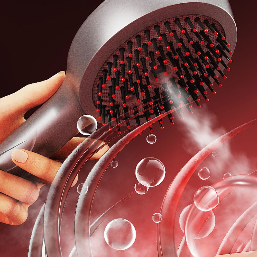 Electric Spray Hair Comb - Self-Cleaning Anti-Tangle Hair Styling Tool
