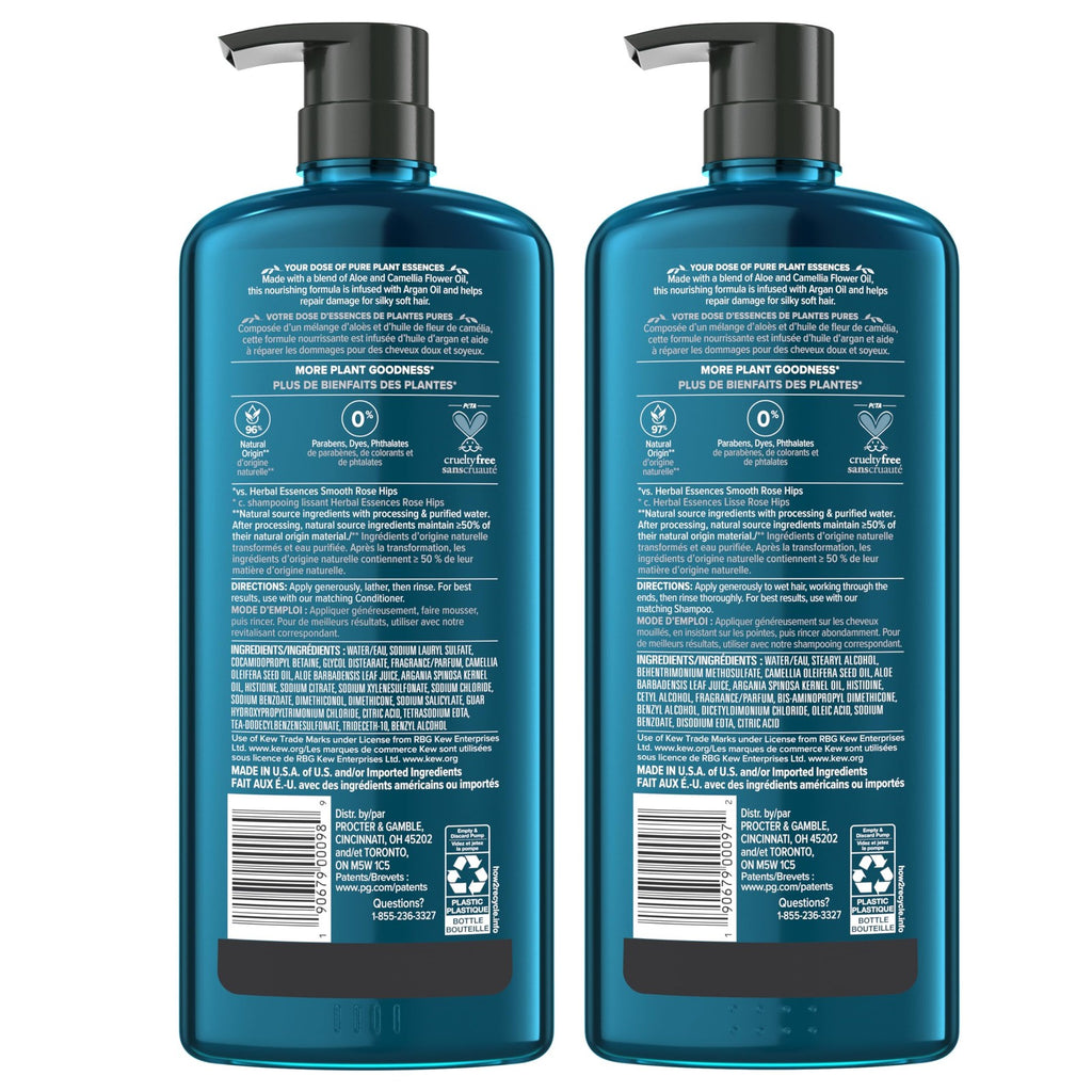 Herbal Essences Argan Oil Repair Shampoo & Conditioner Set 20.2 Fl Oz Pack of 2