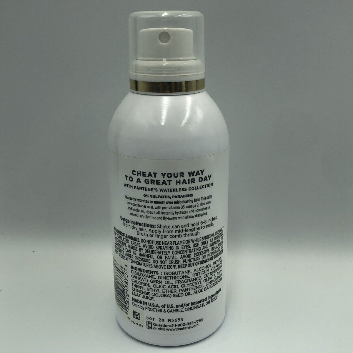 Waterless Hair Care Gift Set with Dry Shampoo Foam, Dry Conditioner & Texturizing Spray