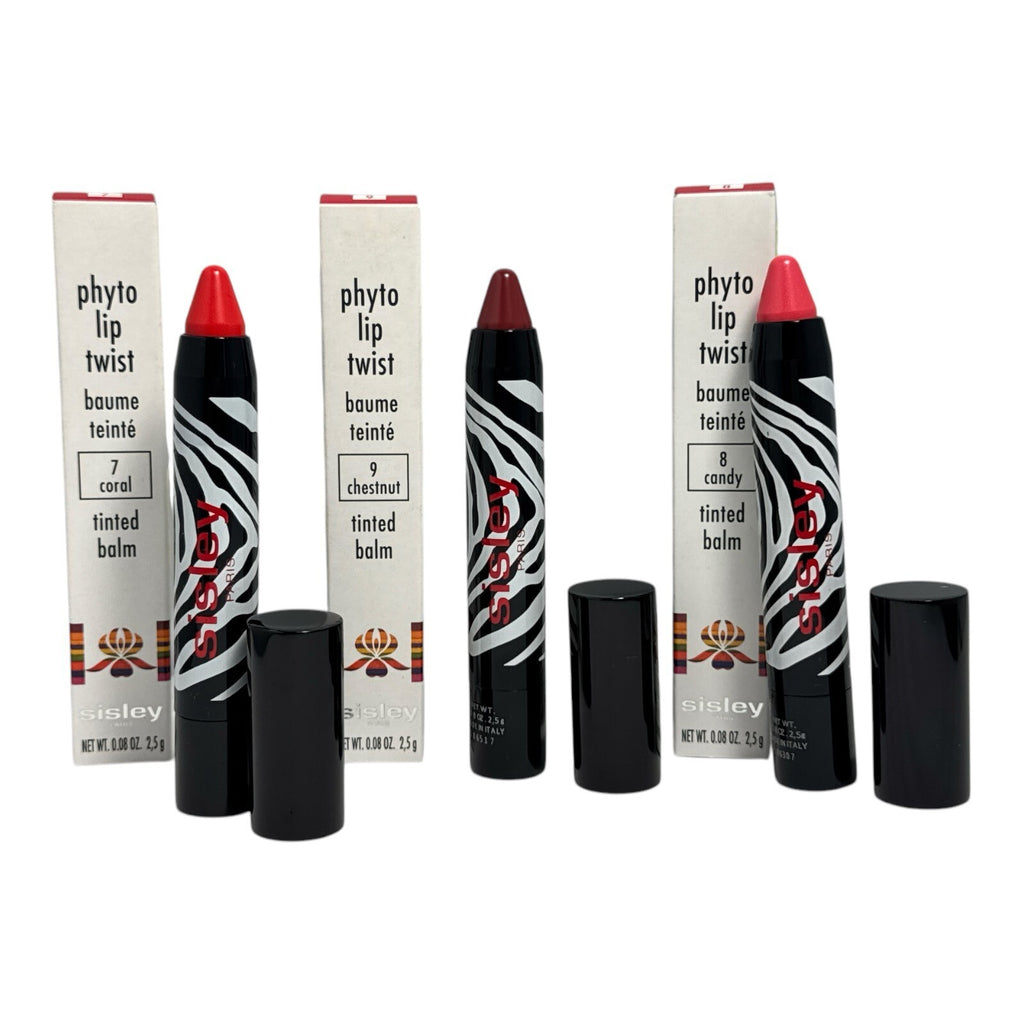 Tinted Lip Balm Set with Multiple Shades - Hydrating Lip Care