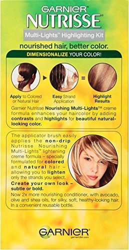 Garnier Nutrisse Nourishing Permanent Hair Color Kit - Golden Blonde
