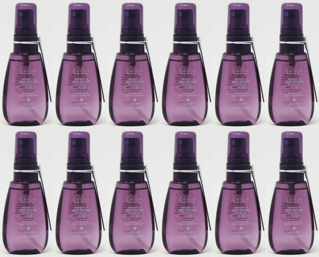 Alterna Caviar Anti-Aging Volumizing Spray 1.4 OZ | Thickens & Plumps Hair, 12 Pack