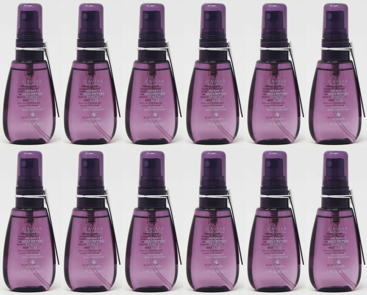 Alterna Caviar Anti-Aging Volumizing Spray 1.4 OZ | Thickens & Plumps Hair, 12 Pack