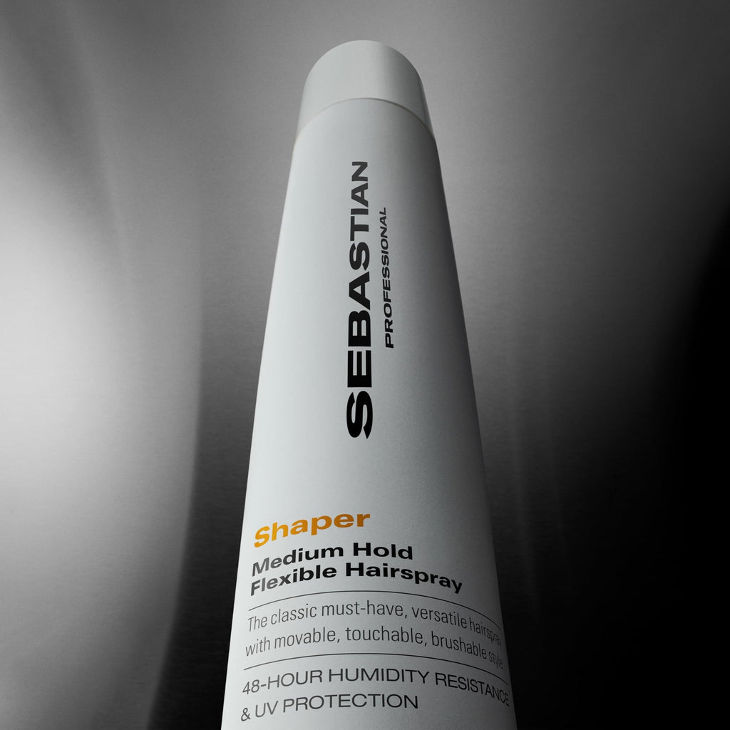 Hair Styling Gel & Satin Finish Spray for Flexible Hold and Heat Protection