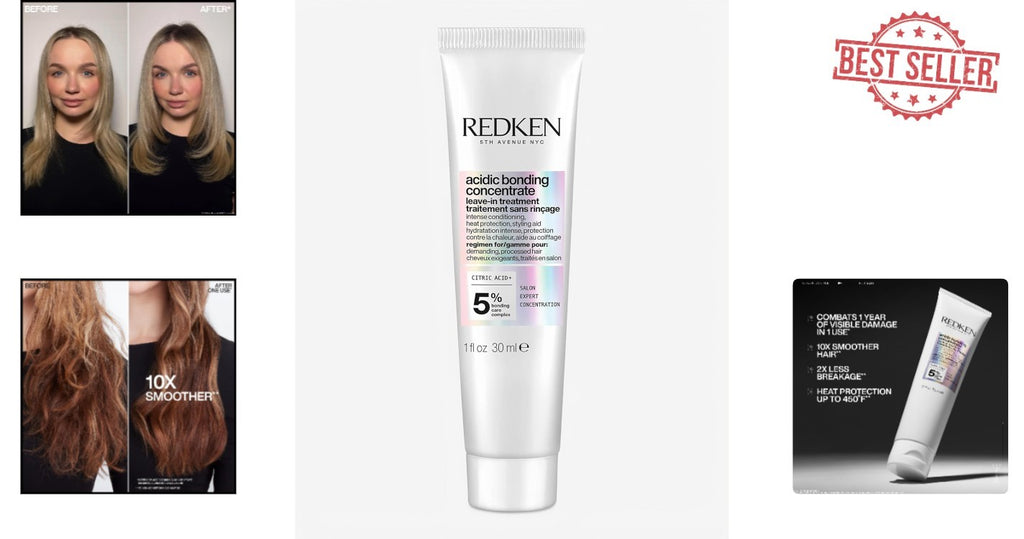 Redken Leave-In Conditioner for Damaged Hair Repair Acidic Bonding Concentrate