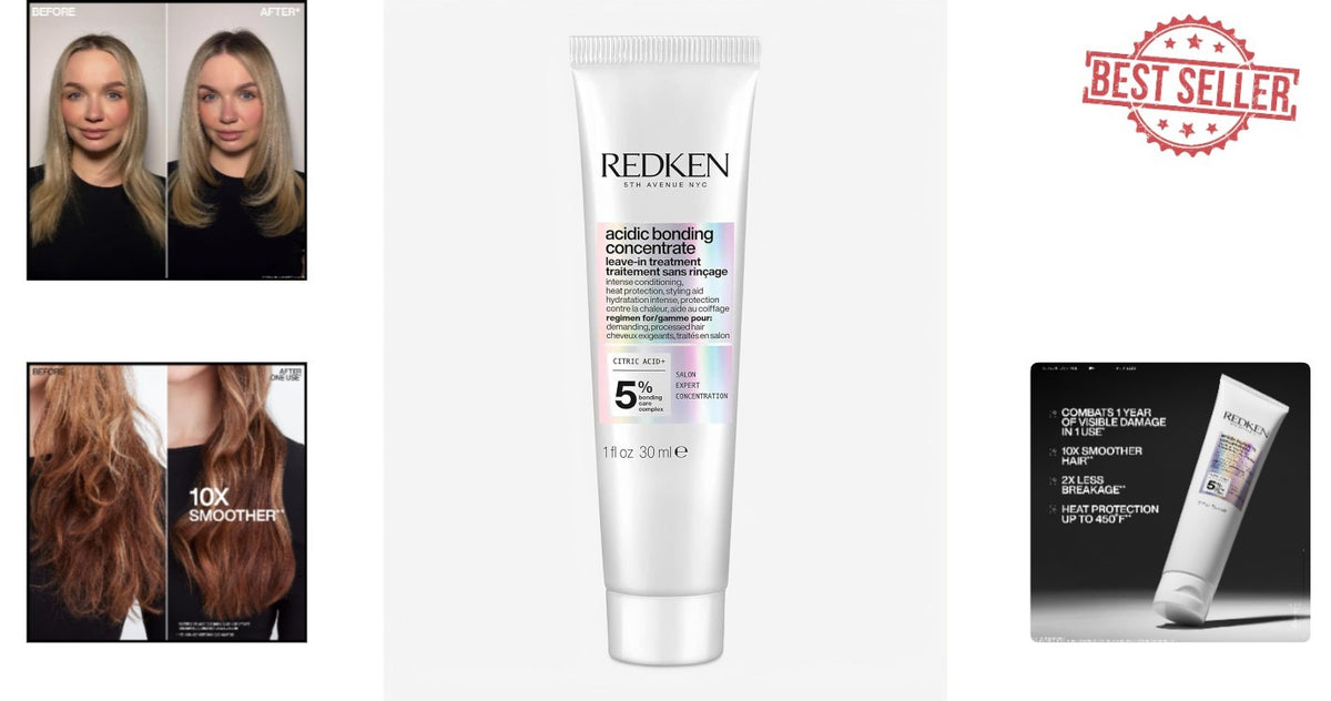 Redken Leave-In Conditioner for Damaged Hair Repair Acidic Bonding Concentrate