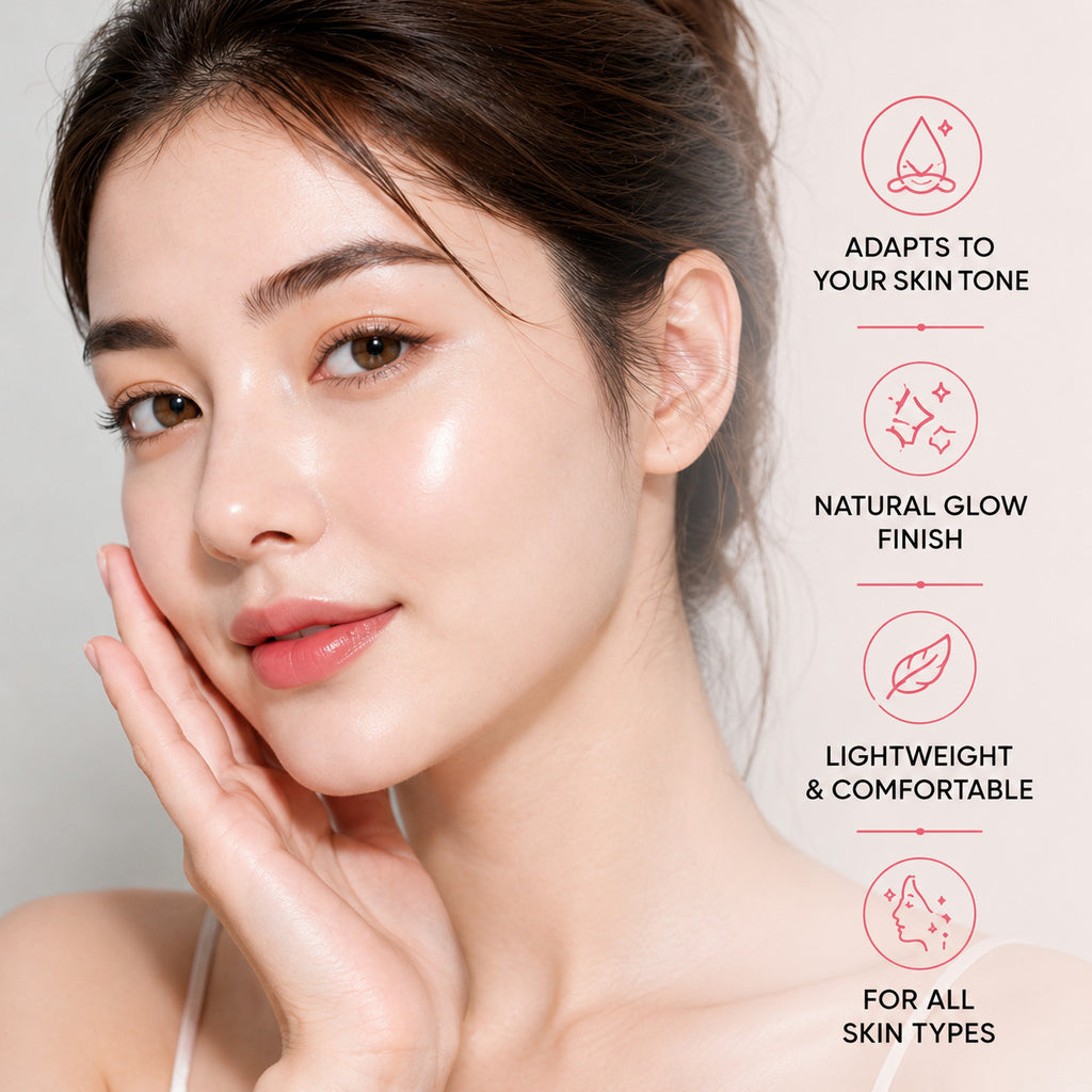 Color Changing Liquid Foundation 30ml for Natural Finish & Skin Tone Adaptation