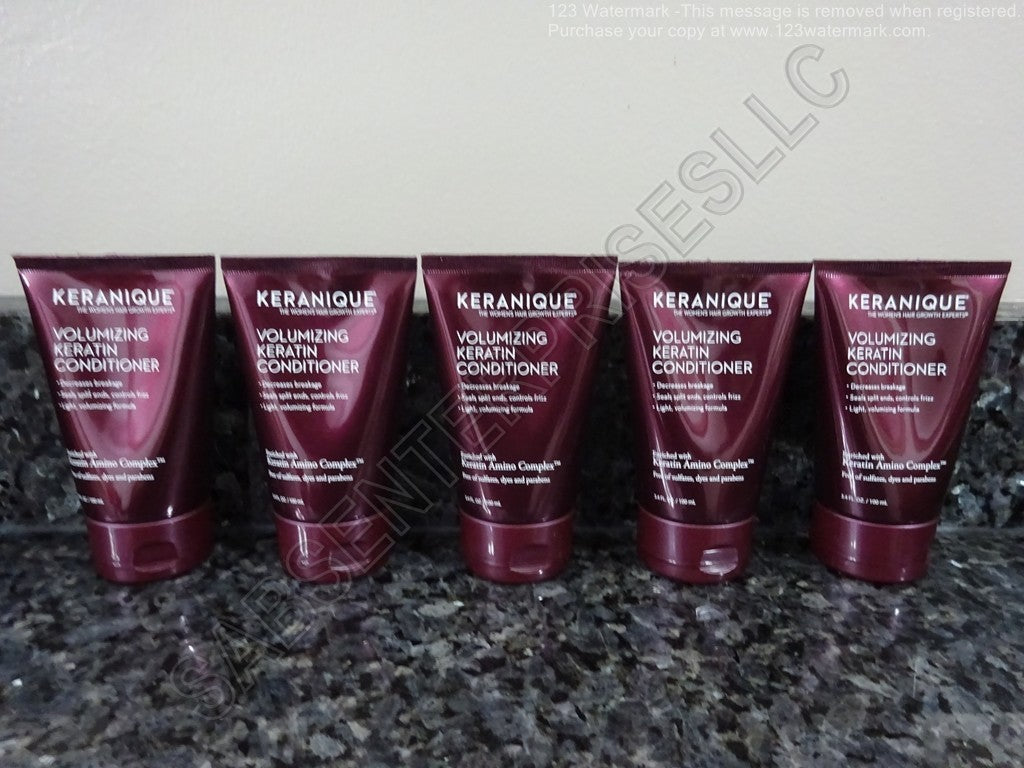 5 Pack Volumizing Keratin Conditioner for Hair Growth - 3.4 Fl oz Each