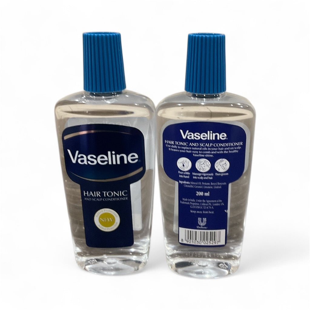 Vaseline Hair Tonic & Scalp Conditioner Hair Oil Set 200ml 2 Pack