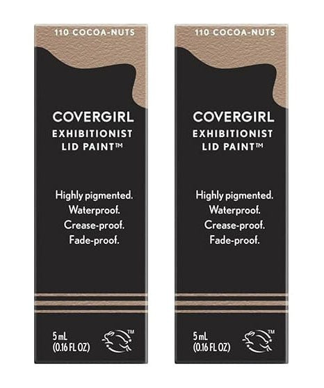 Covergirl Exhibitionist Eye Lid Paint Cocoa-Nuts Eye Shadow Set - 2 Colors